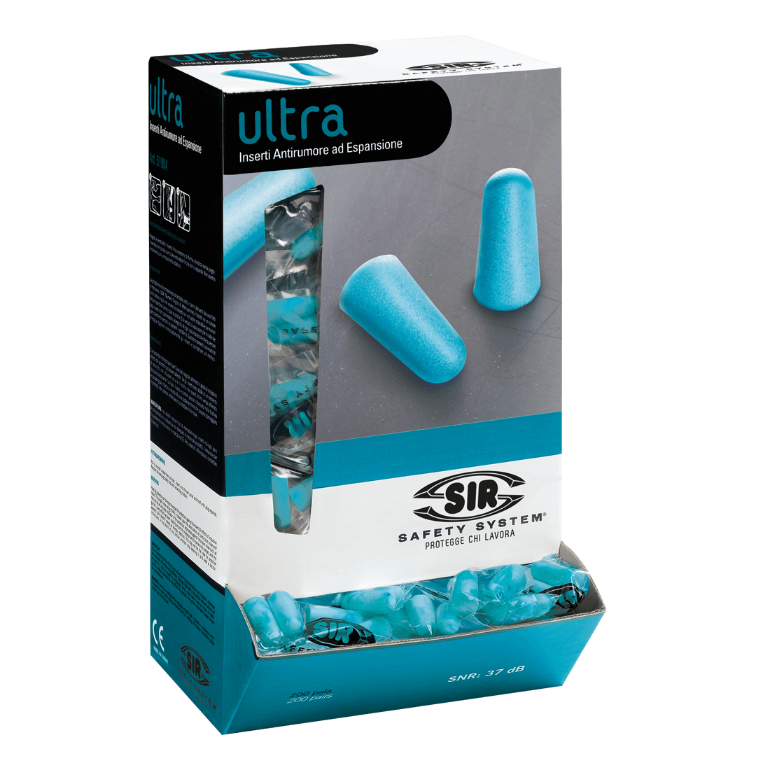 INSERTI ANTIRUMORE ULTRA 200 paia